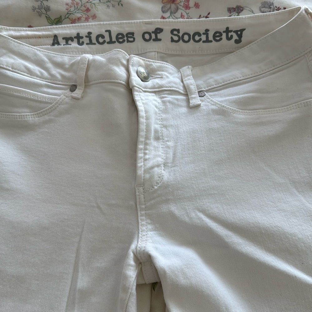 Articles of Society white jeans size 31 excellent condition